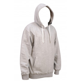 Gray hoodie clearance white strings